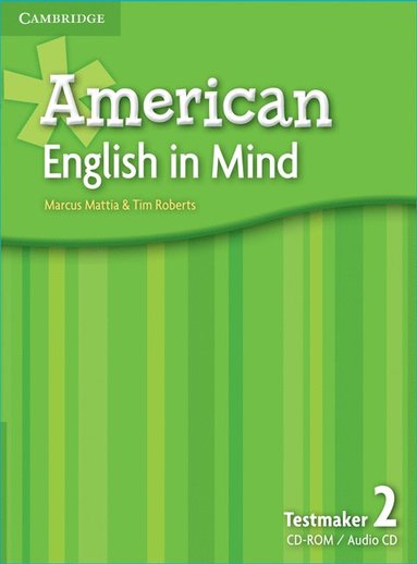 bokomslag American English in Mind Level 2 Testmaker Audio CD and CD-ROM