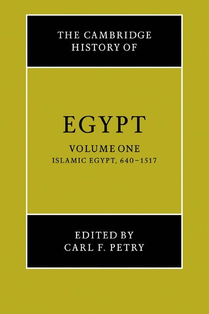 The Cambridge History of Egypt 2 Volume Set