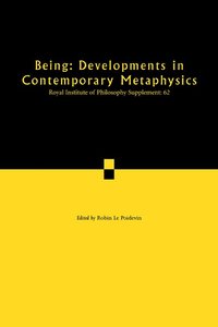 bokomslag Being: Developments in Contemporary Metaphysics