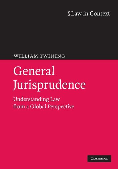 William Twining - General Jurisprudence, Häftad