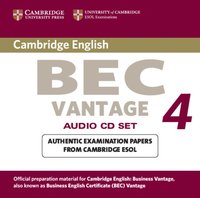bokomslag Cambridge BEC 4 Vantage Audio CDs (2)