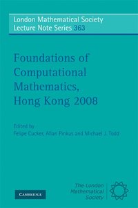 bokomslag Foundations of Computational Mathematics, Hong Kong 2008