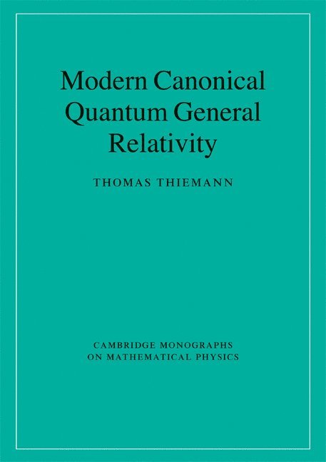 Modern Canonical Quantum General Relativity 1