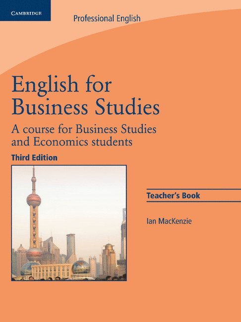 English for Business Studies Teacher's Book 1