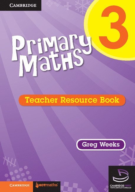 Primary Maths Teacher Resource Book 3 1