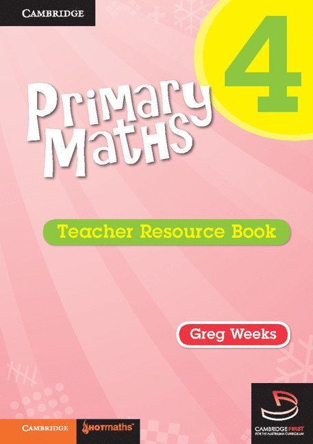 Primary Maths Teacher Resource Book 4 1