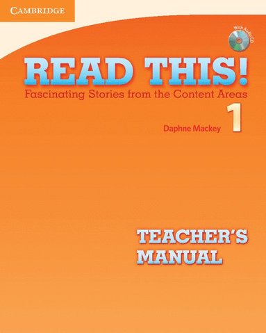 bokomslag Read This! Level 1 Teacher's Manual with Audio CD