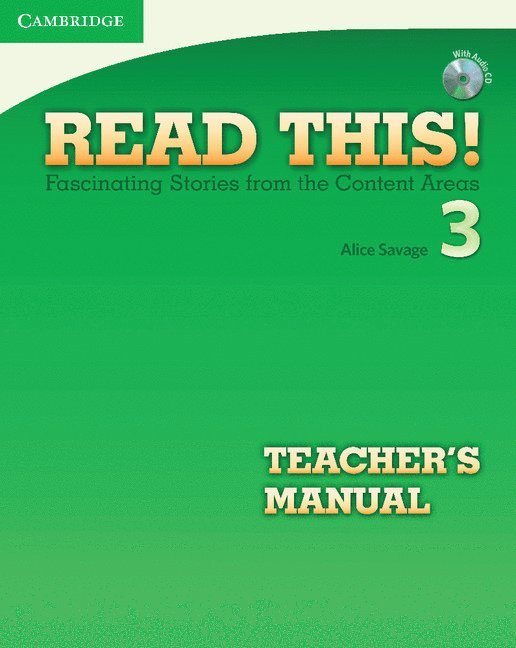 Read This! Level 3 Teacher's Manual with Audio CD 1