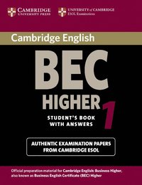 bokomslag Cambridge BEC Higher 1