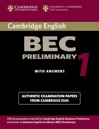 bokomslag Cambridge BEC Preliminary 1