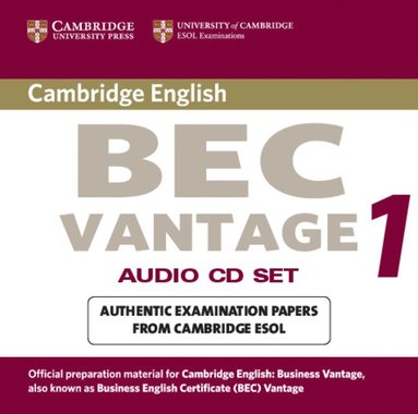 bokomslag Cambridge BEC Vantage Audio CD Set (2 CDs)