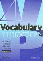 bokomslag Vocabulary in Practice 4