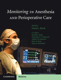 bokomslag Monitoring in Anesthesia and Perioperative Care