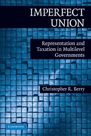 Christopher R. Berry, Christopher R. (University of Chicago) Berry - Imperfect Union, Häftad