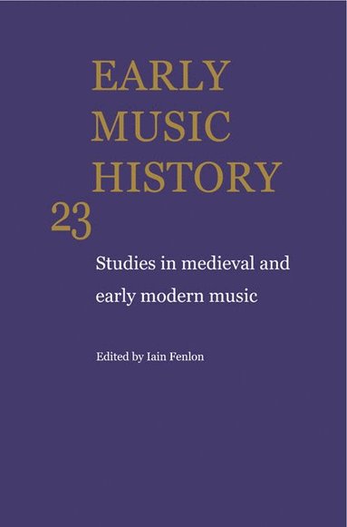 Iain Fenlon - Early Music History 25 Volume Paperback Set, Häftad