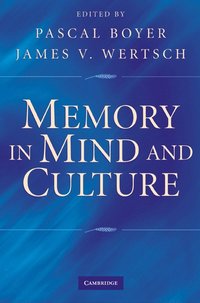 bokomslag Memory in Mind and Culture
