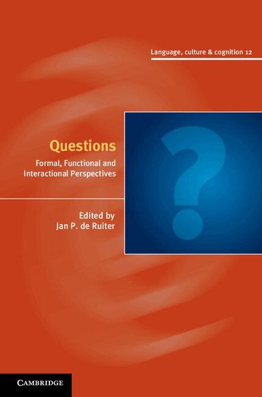 Jan P. de Ruiter - Questions, Inbunden