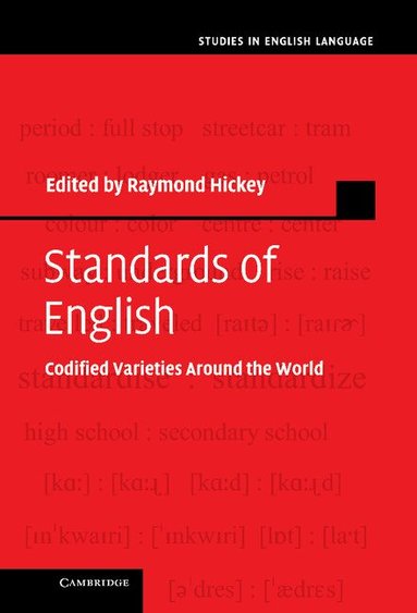 Raymond Hickey - Standards of English, Inbunden