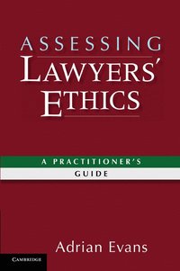 bokomslag Assessing Lawyers' Ethics
