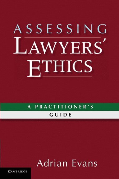 bokomslag Assessing Lawyers' Ethics