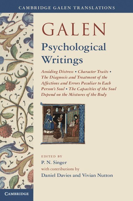 Galen: Psychological Writings 1