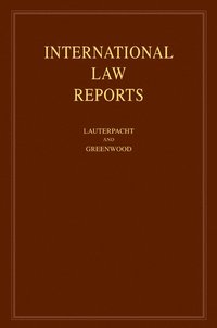 bokomslag International Law Reports: Volume 136