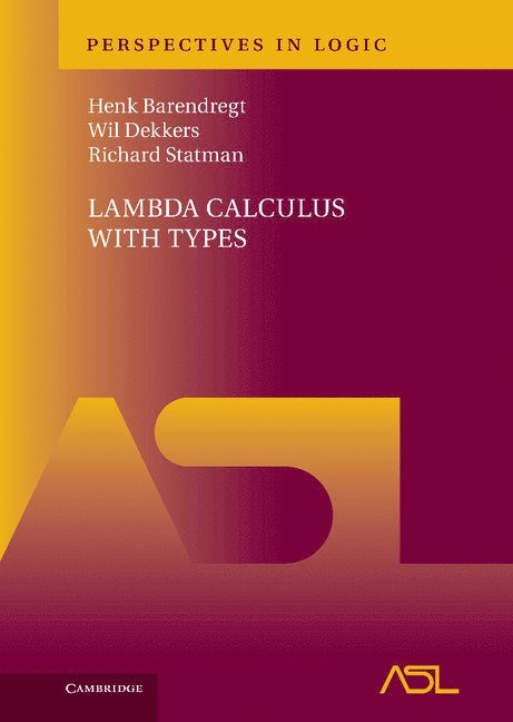Lambda Calculus with Types 1