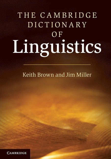 The Cambridge Dictionary of Linguistics 1