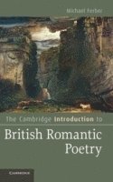 bokomslag The Cambridge Introduction to British Romantic Poetry