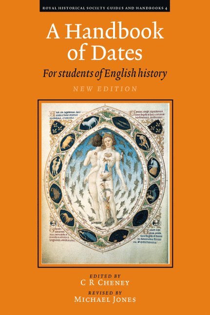 C. R. Cheney, Michael Jones - A Handbook of Dates, Inbunden