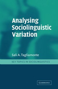 bokomslag Analysing Sociolinguistic Variation