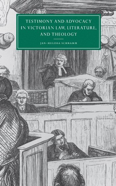 bokomslag Testimony and Advocacy in Victorian Law, Literature, and Theology