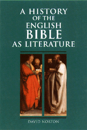 bokomslag A History of the English Bible as Literature