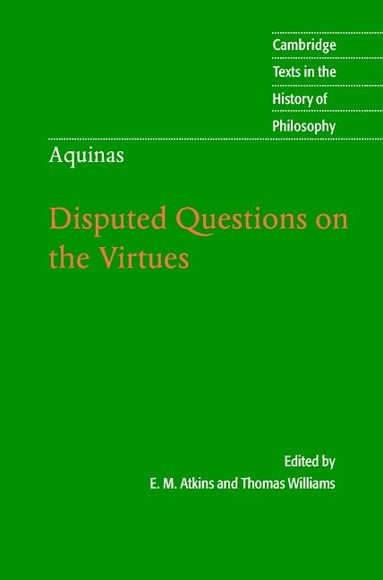 bokomslag Thomas Aquinas: Disputed Questions on the Virtues