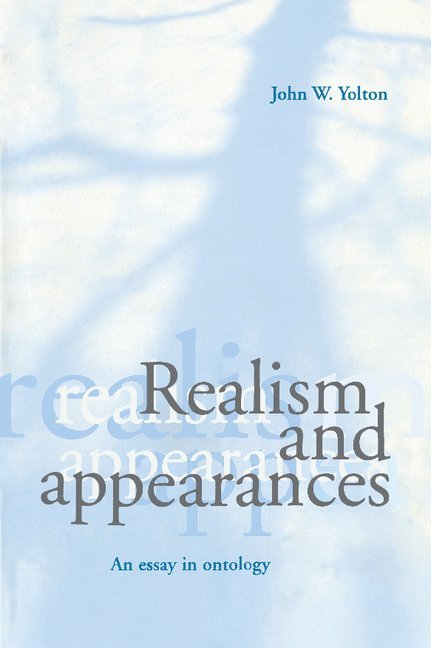 Realism and Appearances 1