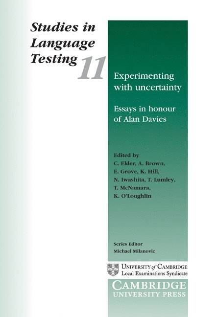 A. Davies - Experimenting With Uncertainty, Inbunden