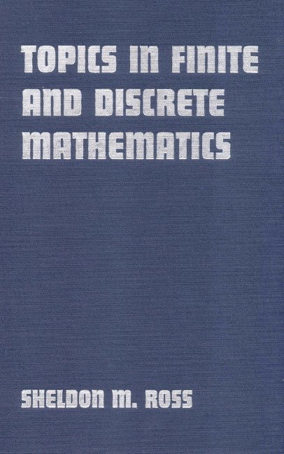 Topics in Finite and Discrete Mathematics 1