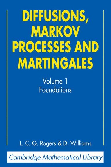 bokomslag Diffusions, Markov Processes, and Martingales: Volume 1, Foundations