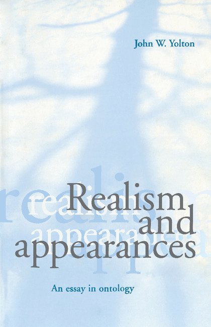 Realism and Appearances 1