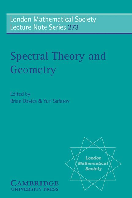 Spectral Theory and Geometry 1