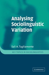 bokomslag Analysing Sociolinguistic Variation