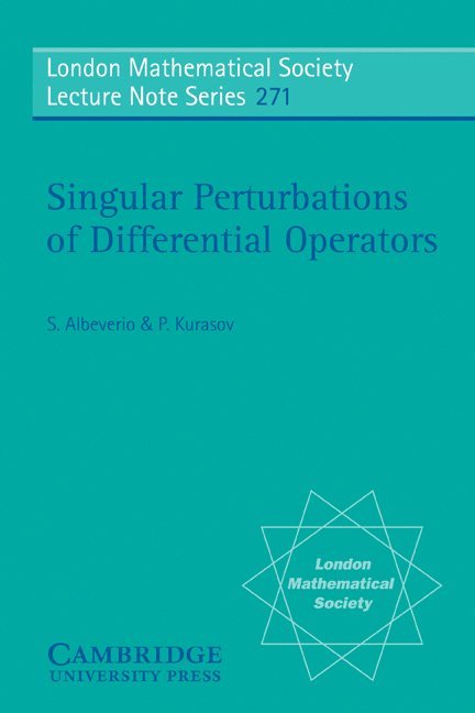 Singular Perturbations of Differential Operators 1
