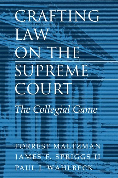 bokomslag Crafting Law on the Supreme Court