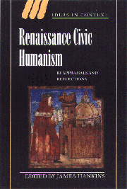 bokomslag Renaissance Civic Humanism