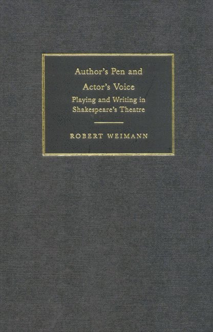 Author's Pen and Actor's Voice 1