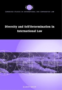 bokomslag Diversity and Self-Determination in International Law