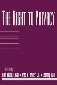 bokomslag The Right to Privacy: Volume 17, Part 2
