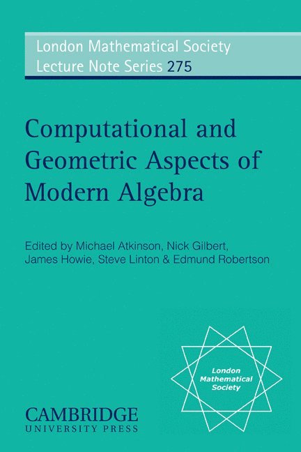 Computational and Geometric Aspects of Modern Algebra 1