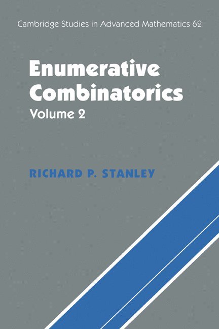 Richard P. (Massachusetts Institute of Technology) Stanley - Enumerative Combinatorics: Volume 2, Häftad