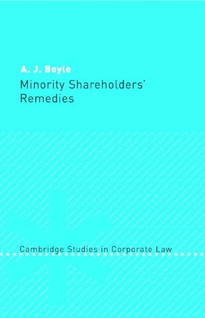 Minority Shareholders' Remedies 1